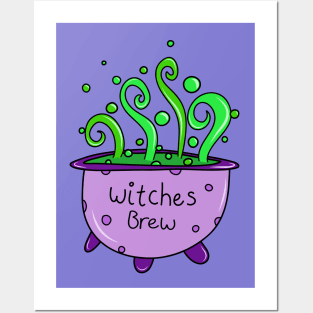 Witches Brew Doodle, made by EndlessEmporium Posters and Art